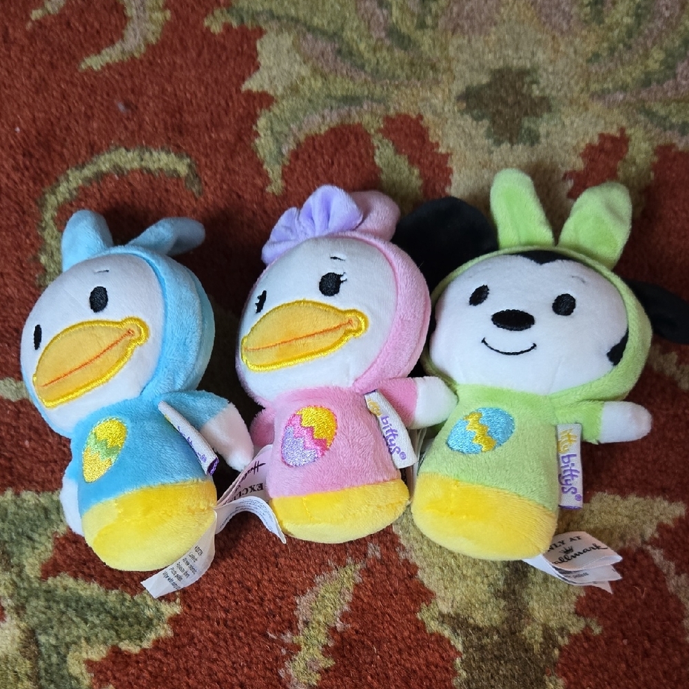 Hallmark Disney Easter Itty Bitty Lot Of 3